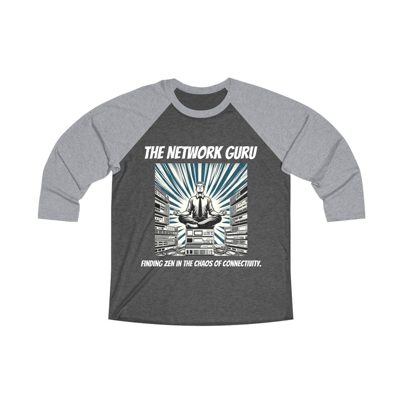 The Network Guru Long Sleeve Tee: Ideal for Low Voltage Installers & IT Pros
