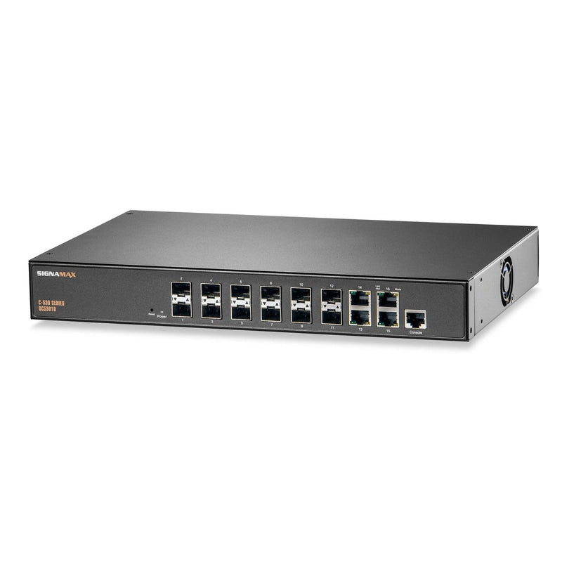 Efficient Networking Solution: Signamax 12-Port SFP+ 10G Switch FO-SC53010 - High-Speed Connectivity