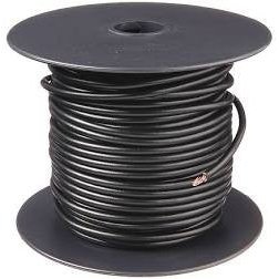 22 AWG Solid Copper Wire, Black 1000 ft.