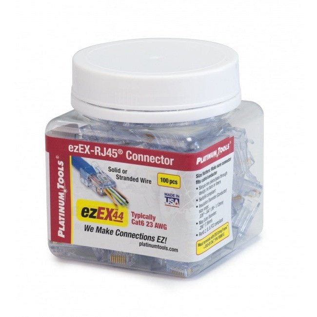 ezEX44 Connectors, Jar of 100 pcs.