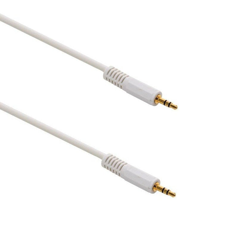 6ft 3.5mm Plug to 3.5mm Plug Gold-Plated Stereo Audio Cable