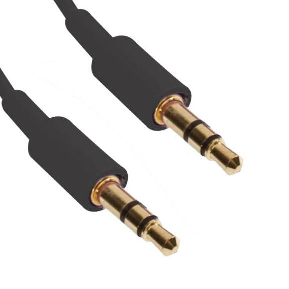 6ft 3.5mm Stereo Cable, Black