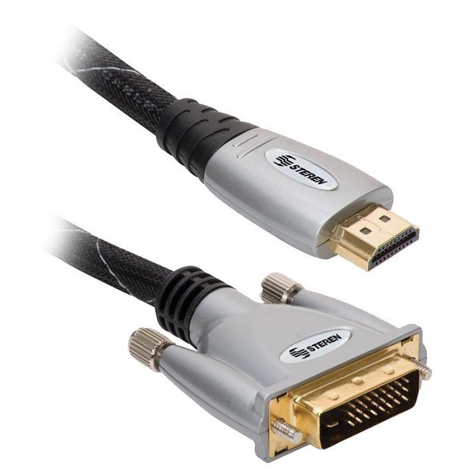 6 Ft. Male HDMI Connector to Male DVI-D Cable