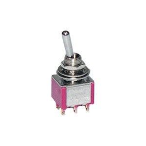 DPDT ON -OFF- ON Miniature Toggle Switch