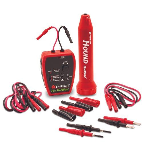 FOX & HOUND HOTWIRE™ 3388: Efficient 120/220VAC Live Wire Tracing with Advanced Tone & Probe Technology