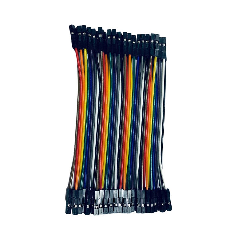 40-pin F/F Multi-Color Ribbon Cable Jumper Wires