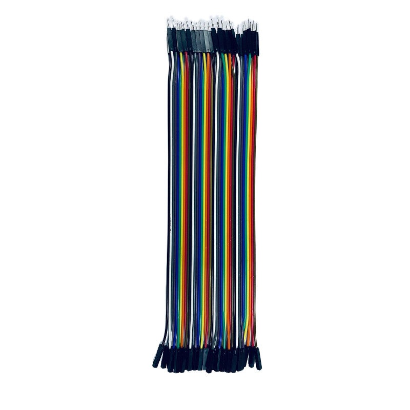 40-pin M/F Multi-Color Ribbon Cable Jumper Wires