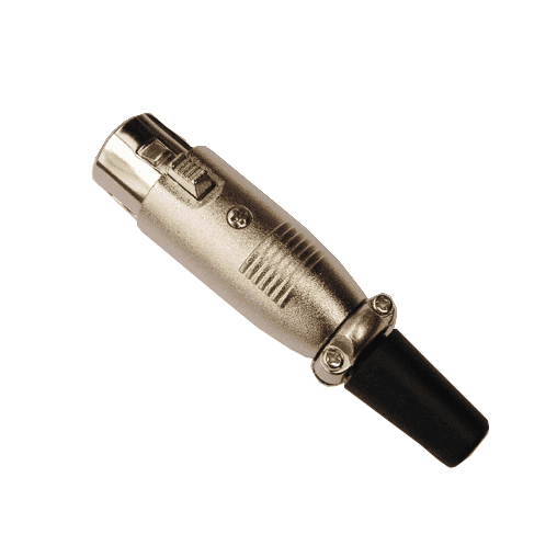 4 Pin XLR In-Line Female Microphone Connector