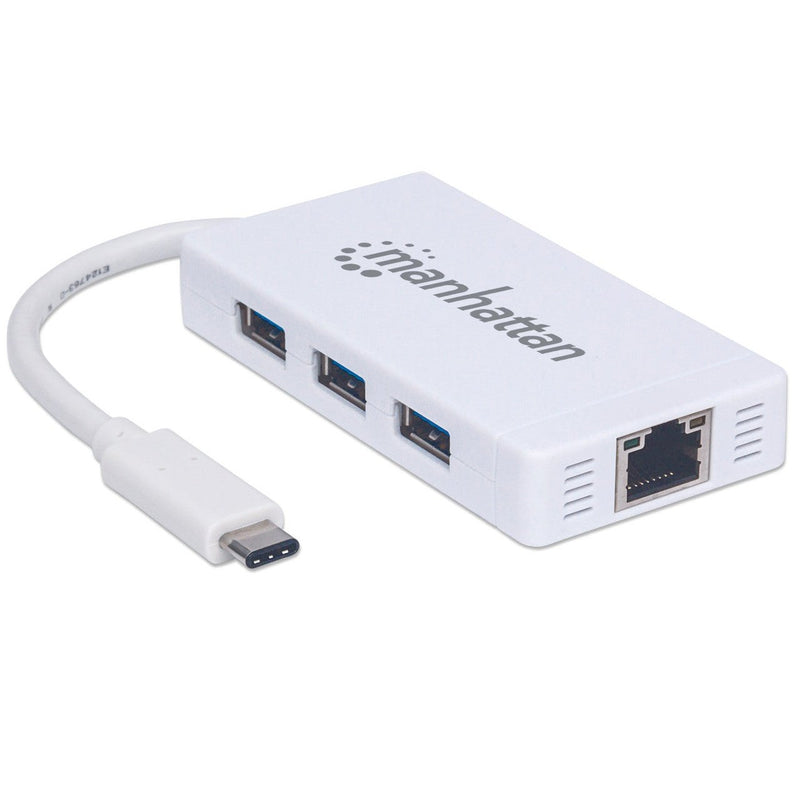 USB-C to Gigabit Ethernet Adaptor with 3 x USB 3.0 Ports