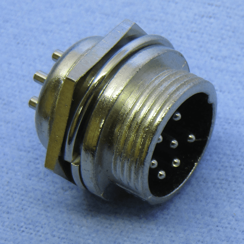 7-pin Male Chassis Mount Connector