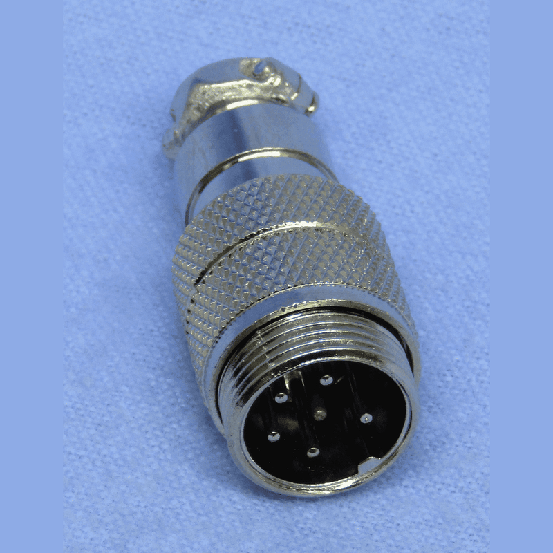 6-pin In-Line Male Mobile Connector