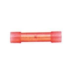 22-18AWG Nylon Insulated Seamless Butt Connectors, 100/pkg.