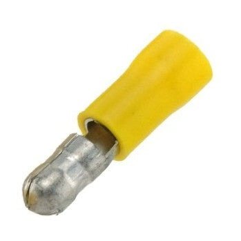 12-10AWG Male Bullet Connector Terminals, 12/pkg.