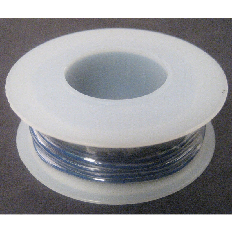 22 AWG Stranded Copper Wire, Blue, 25 ft.