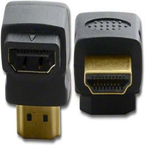 HDMI 19 M/F Right Angle Up Adapter
