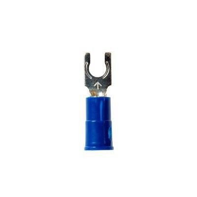 16-14AWG Vinyl Insulated Locking Fork Terminal for #6 Stud, 50/pack
