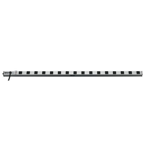 16-Outlet Vertical Power Strip, 15 ft. 4.57 m Cord, 5-15P, 48 in.