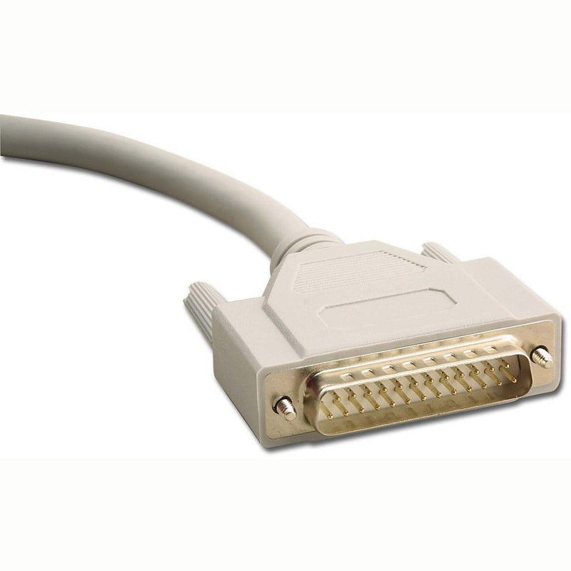 25 Pin Male/Male 10 Ft Cable