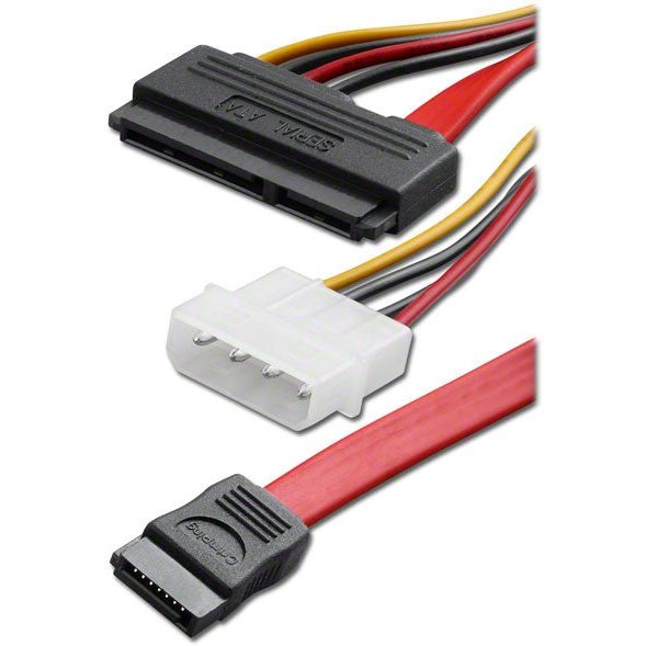 SATA Power + Signal Combo Adaptor Cable, 12”