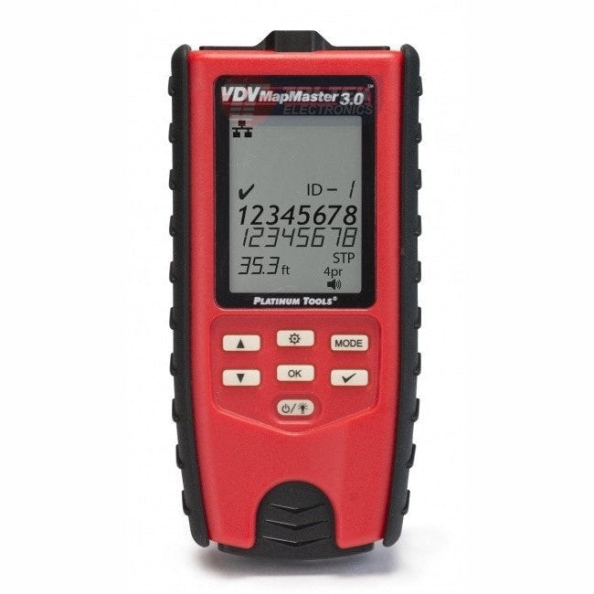 VDV MapMaster 3.0™ - Cable Tester - Voice Data Video Tester