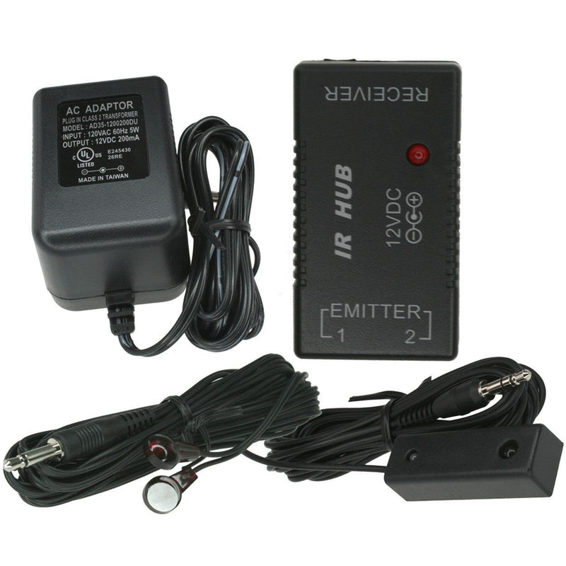 IR Repeater Kit with IR Hub, Emitter and Receiver