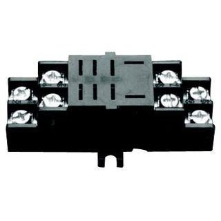 Relay Socket, Panel, Solder Lug, 16 Pins, 10 A, 300 V