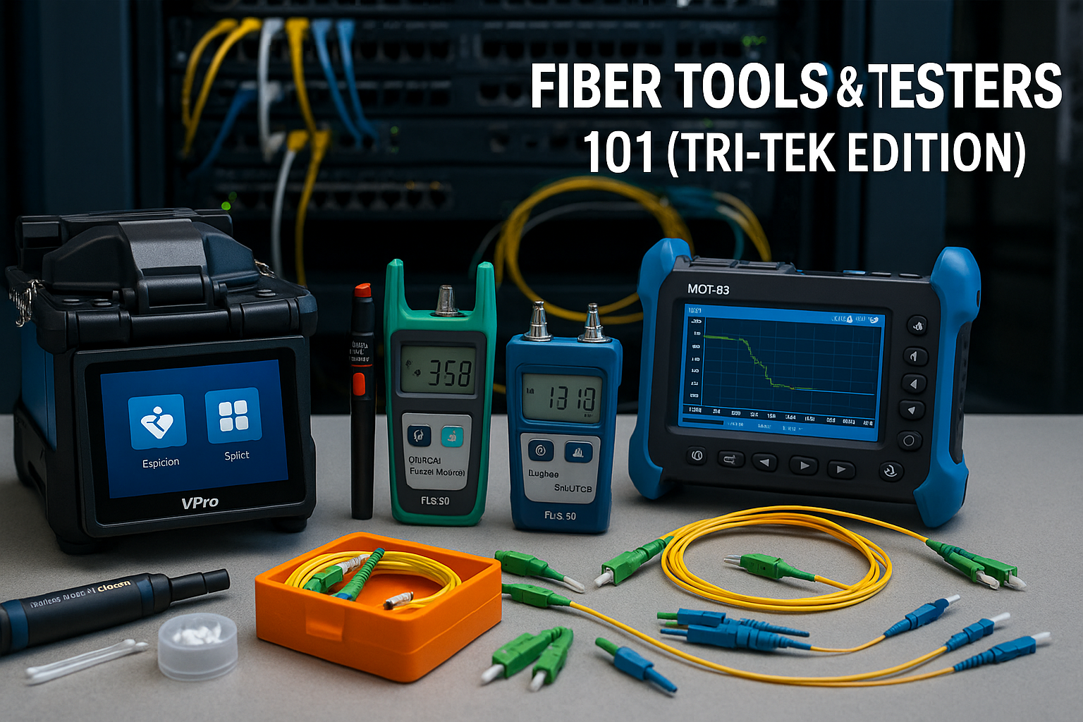 Fiber Tools &amp; Testers 101 (Tri-Tek Edition): What Each Tool Does, Why It Matters, and How to Use It