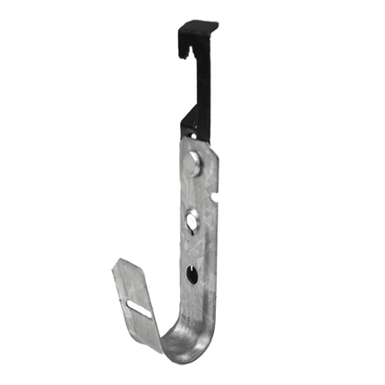3/4‑inch J‑Hook with Bat Wing for 1/4‑inch Rod