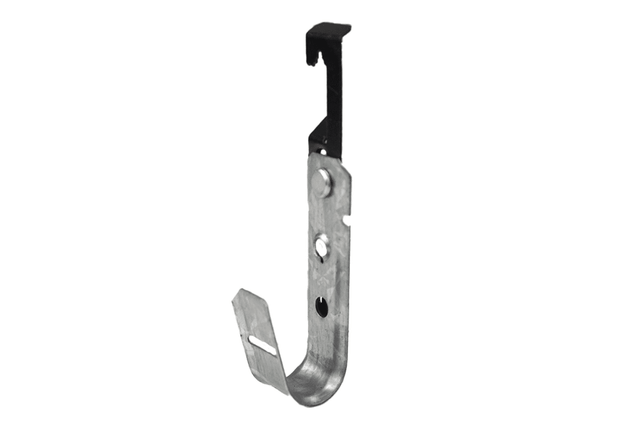 3/4‑inch J‑Hook with Bat Wing for 1/4‑inch Rod