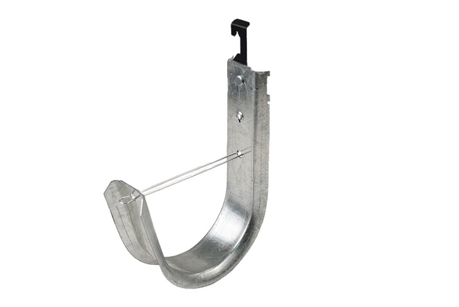4‑Inch J‑Hook with Bat Wing for ¼‑Inch Rod
