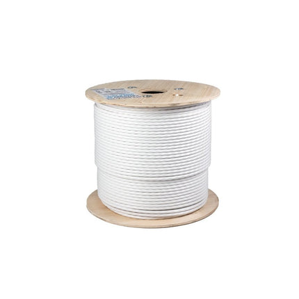 Cat 6A Unshielded Riser UTP, 1000' Bulk Spool, White