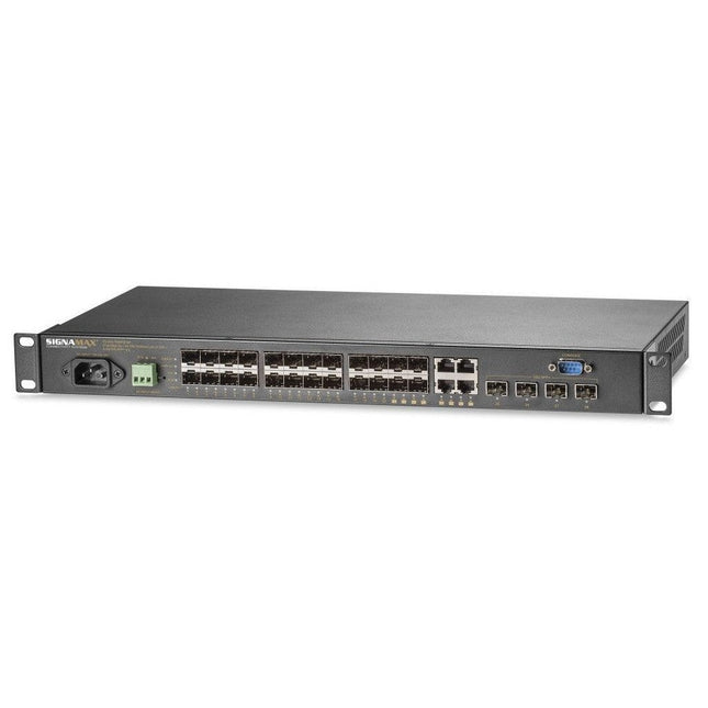 JetStream 24-Port Gigabit and 4-Port 10GE SFP+ L2+ Managed Switch with 24-Port PoE+ | Signamax FO-065-7890FSFPDP