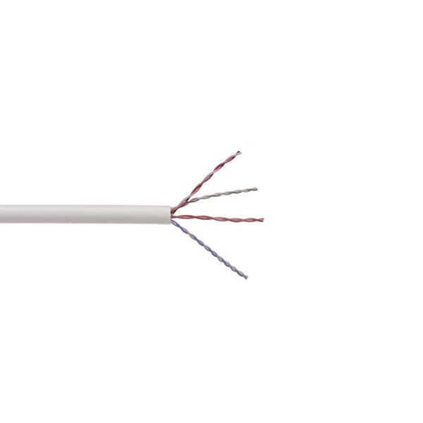 White Cat 5e Plenum-Rated UTP Cable, 1000 ft.
