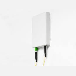 2-Port Fiber Terminal Box – White