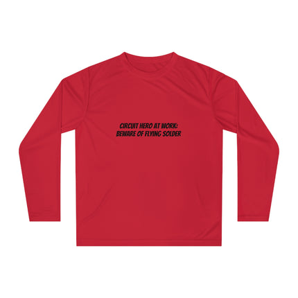 "Saving The World" Unisex Performance Long Sleeve Shirt