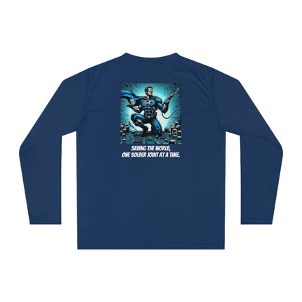 "Saving The World" Unisex Performance Long Sleeve Shirt