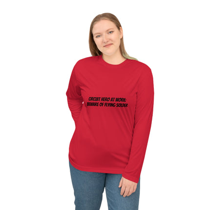 "Saving The World" Unisex Performance Long Sleeve Shirt