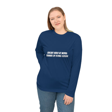 "Saving The World" Unisex Performance Long Sleeve Shirt