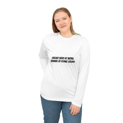 "Saving The World" Unisex Performance Long Sleeve Shirt