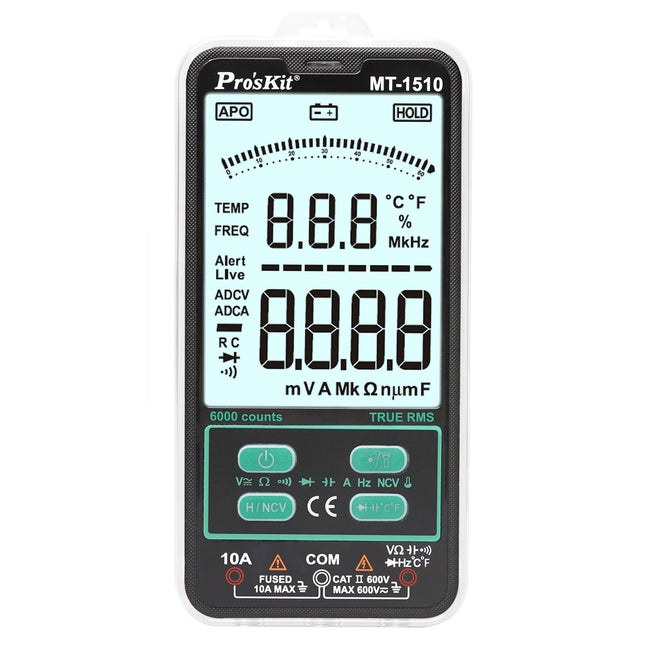 Eclipse Tools MT-1510 Smart True-RMS Multimeter