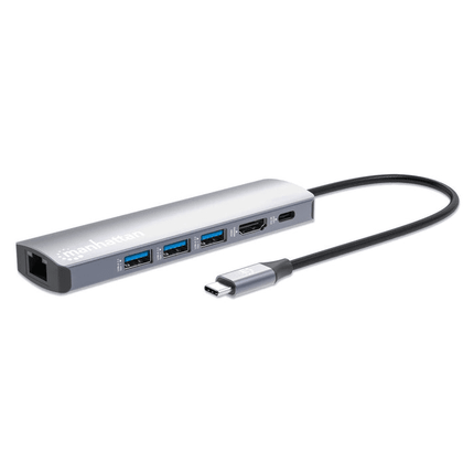 USB-C Power Delivery 6-in-1 4K Docking Station / Multiport Hub