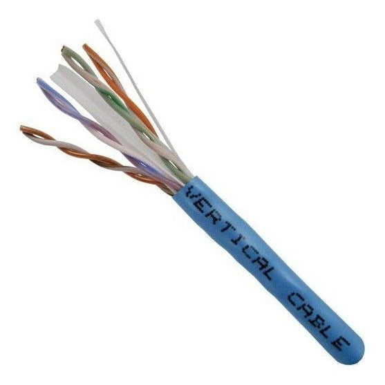 TAA-Compliant Blue Cat 6 Riser Cable - 35K' Bulk Lot - Vertical Cable 161-102/BL