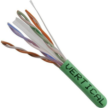 TAA-Compliant Green Cat 6 Riser Cable - 35K' Bulk Lot - Vertical Cable 161-103/GR