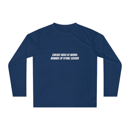 "Saving The World" Unisex Performance Long Sleeve Shirt