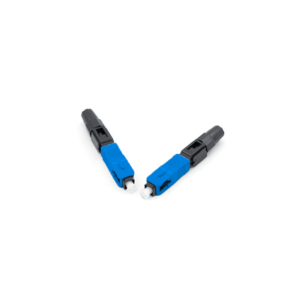 SC SM UPC Mechanical Fiber Connector, 900µm Buffered, 6-Pack