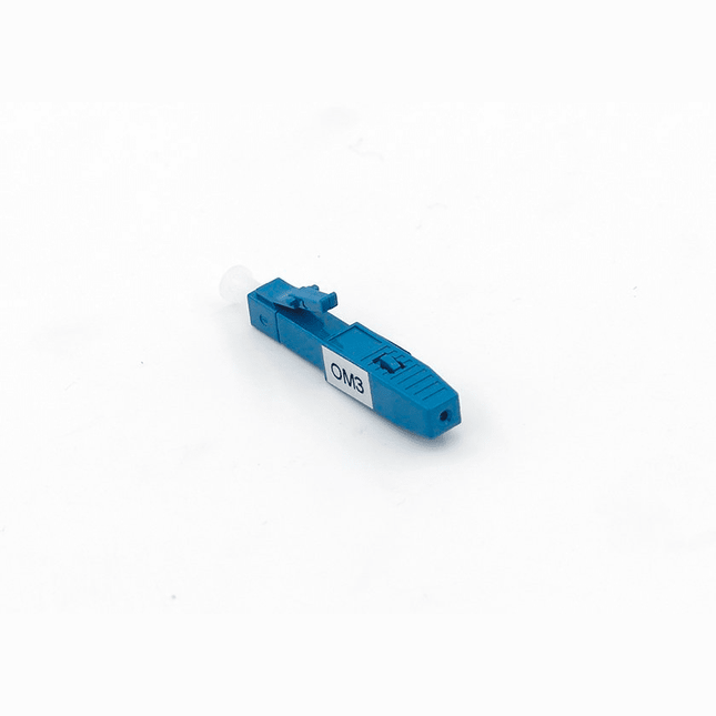 LC OM3 0.9mm Mechanical Fiber Splice-On Connectors, Pack of 6