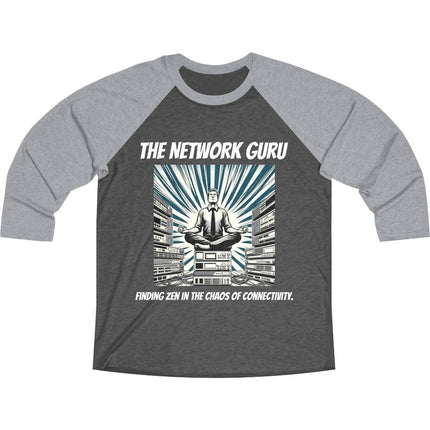 The Network Guru Long Sleeve Tee: Ideal for Low Voltage Installers & IT Pros