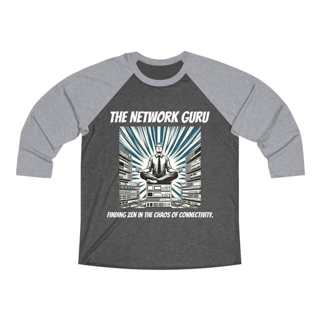 The Network Guru Long Sleeve Tee: Ideal for Low Voltage Installers & IT Pros