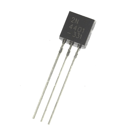 2N4401 NPN Transistor TO-92, 5/Pkg