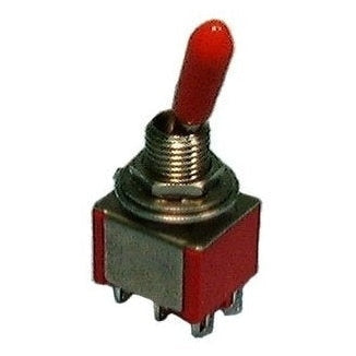 DPDT ON-ON-ON Miniature Toggle Switch - BULK ONLY